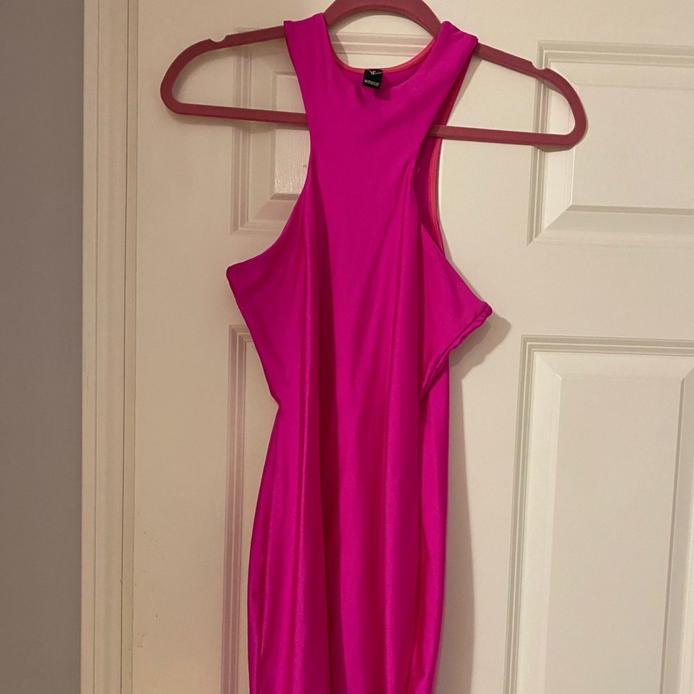 Woman’s Raceback right dress Hot PINK